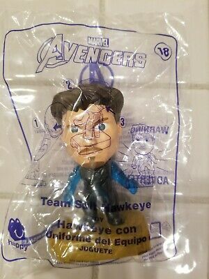 Avengers Hawkeye Team Suit #18 McDonald's Collectible Toy