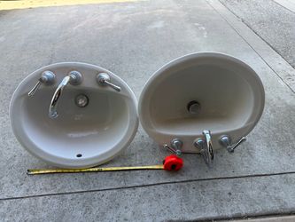 2 Bathroom sinks 21 inches - send offers