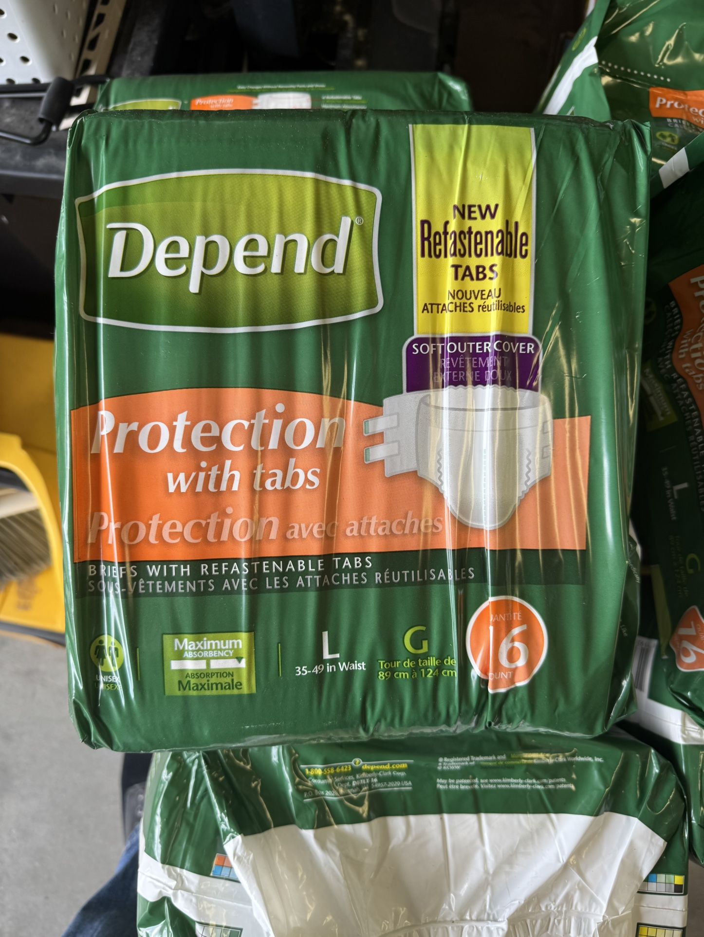 Depend Protection With Tabs Large Adult Diaper,All Products : American Fashion Style Bags On Sale
