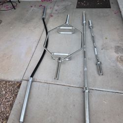  Gym - Olympic Barbell, Hex Bar, EZ Bar, Yukon Buffalo Bar - (Tempe)