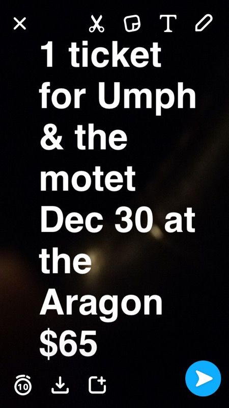 Umphreys and the motet at Aragon dec 30