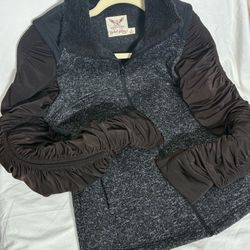 Women’s size S jacket by faded glory super unique  vest like but not 
