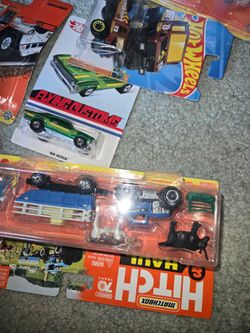 Hot wheels and matchbox cars