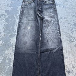 Acne Studios Paint Spatter Jeans