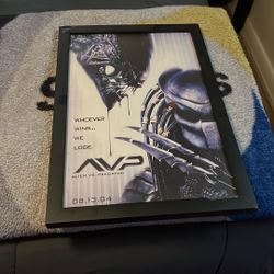 Alien Vs Predator Framed Poster 