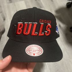 Chicago Bulls NBA Draft 1996 Shadow Mitchell & Ness SnapBack Hat 