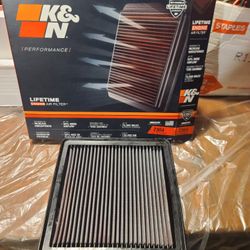 K&N engine & cabin air filters for Subaru