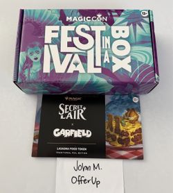 MTG Secret Lair Festival In A Box: Amsterdam 2026 W/ Garfield Promo