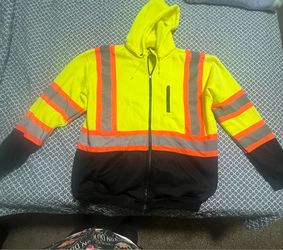 Hi - vis zip up jacket 4xl