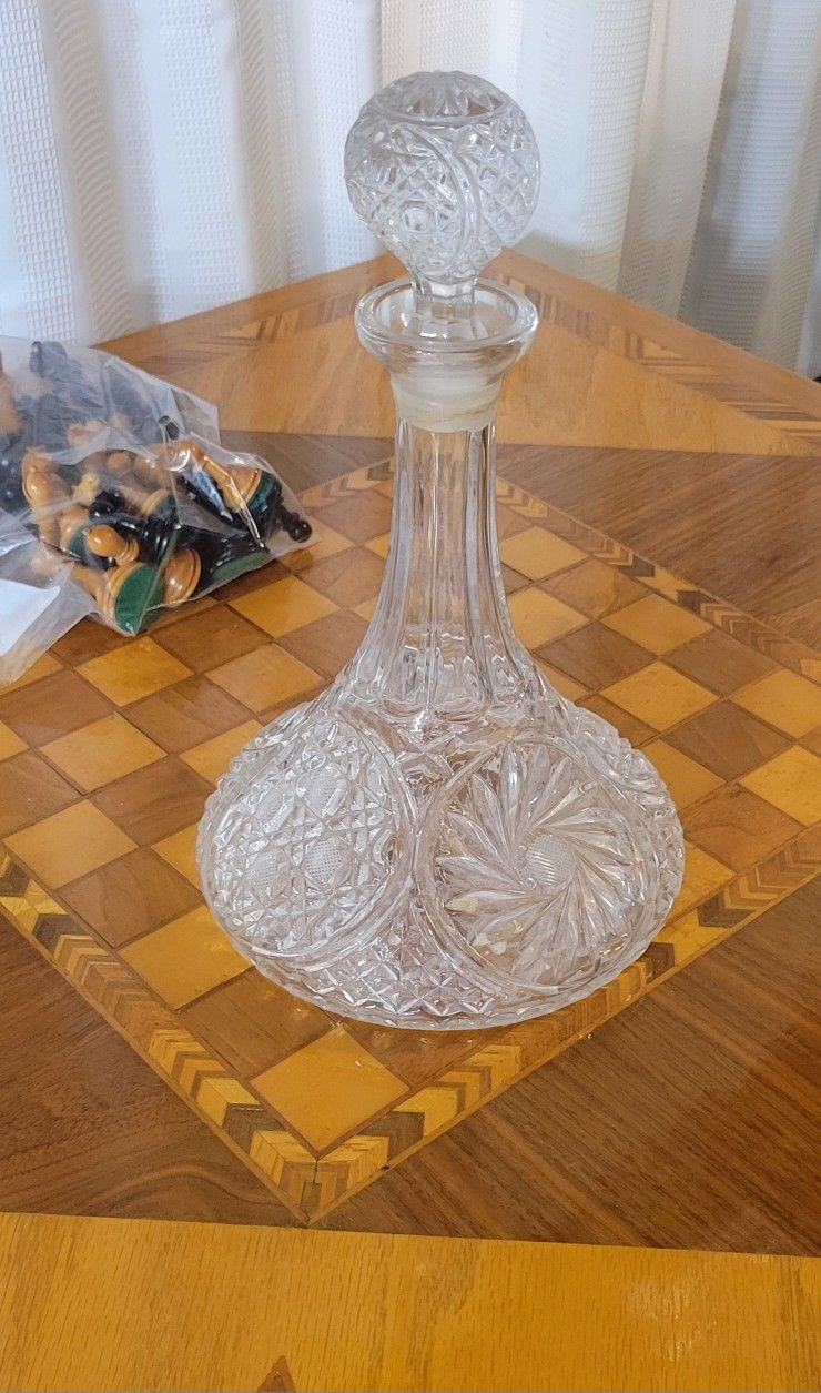 1050's Lead Crystal Decanter