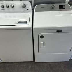 Whirlpool Washer And Maytag Electric Dryer 