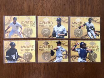 1994 Ultra Award Winners Baseball Cards