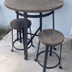 Ashley Counter Height Table Set