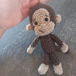 Monkey Keychain