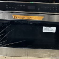 New In The Box  Beko  24 In Microwave Drawer In Stainless Steel