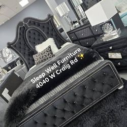 ✨️4pc Queen, King Bedroom ✨️ Furniture Sectionals, Dining Avail 