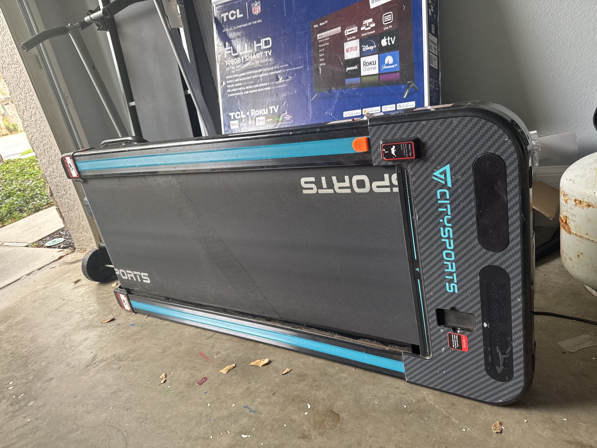 CITYSPORTS Treadmill Slim, Powerful, and Ready to Use