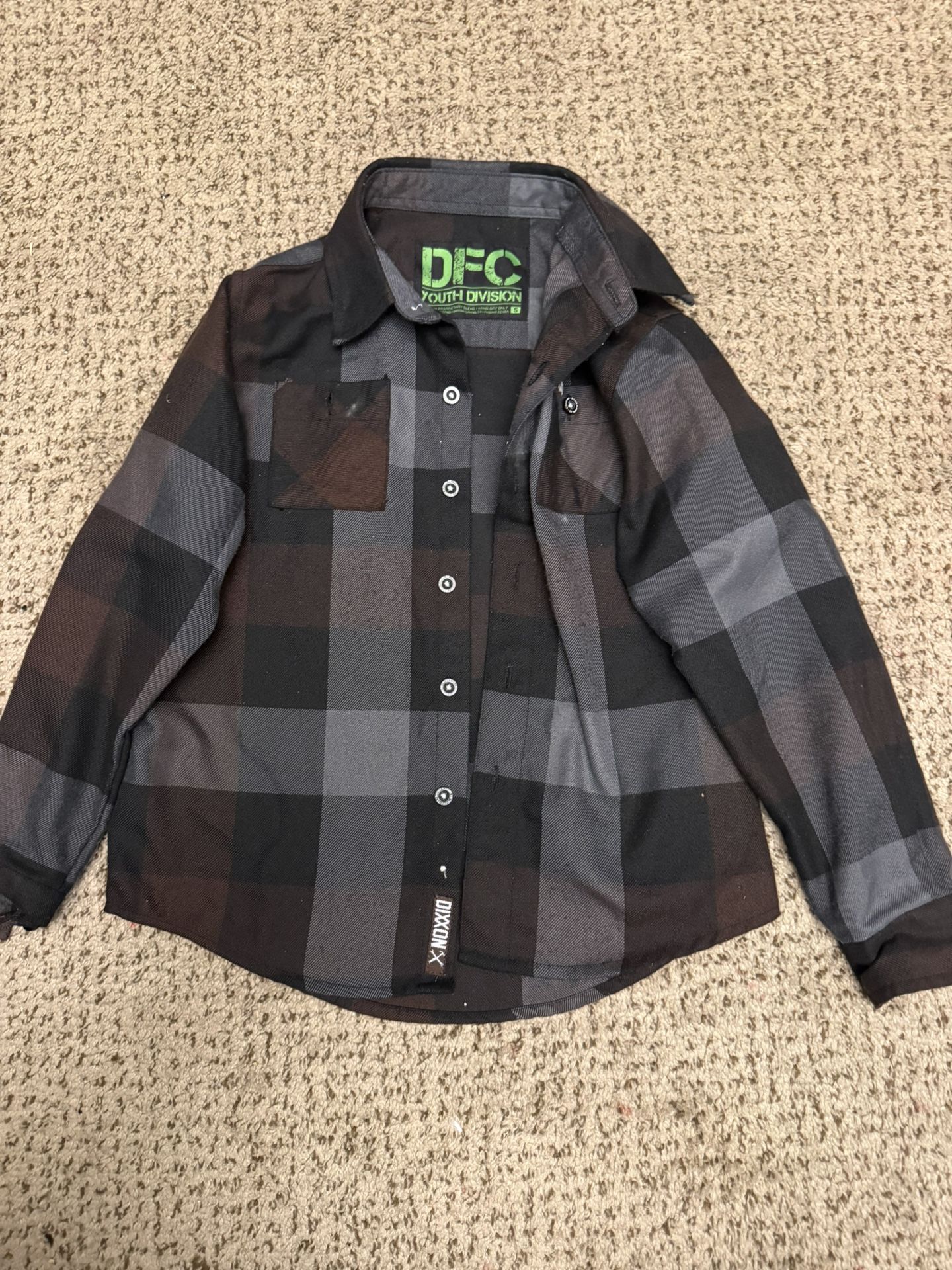 Dixxon Youth Small Flannel