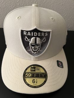 Raiders Fitted Hat Size 6 7/8