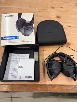 New Bose wired on ear headphones