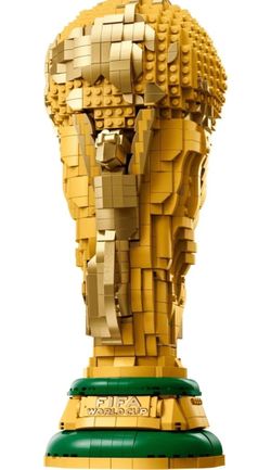 43020 World Cup trophy Creative sports recreation Building block set 2842 pcs   Product Overview: Recommended Age: 6 years and up Certification: 3C co