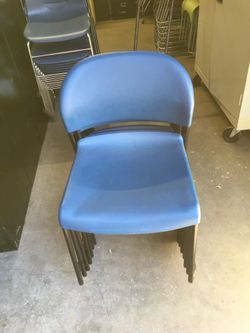 Office/reception chair ...stacking..... $18 each