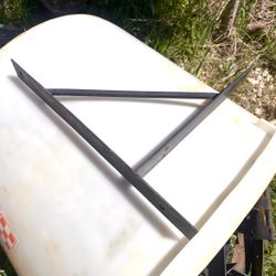 Steel corner frames used like new 