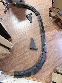 Wheel X Front Bumper Kit, Bottom Lip, Carbon Fiber