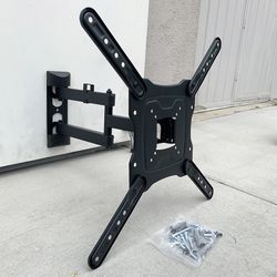 $19 (Brand New) Full Motion TV Wall Mount for 17-55” TVs Swivel and Tilt Bracket VESA 400x400mm, Max weight 66 Lbs 