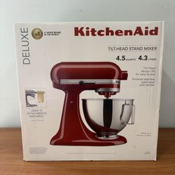Kitchenaid Mixer 4.5 Quart , Red