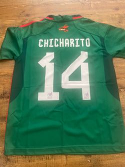 Kids Mexico men’s national futbol soccer  team jersey set