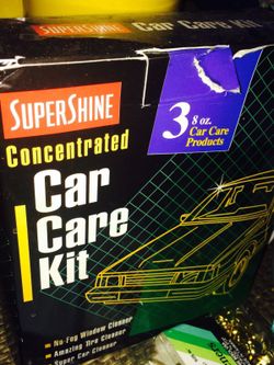 Car care kit