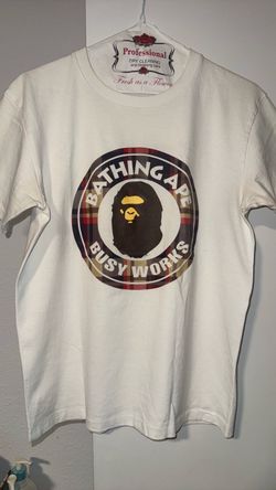 BAPE A Bathing Ape Busy Works T-Shirt Size Small