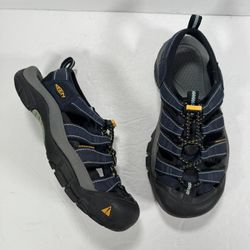 Keen Newport H2 Navy Blue Waterproof Hiking Sport Strappy Sandals Women Size 6.5