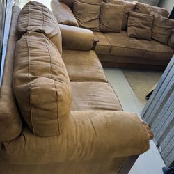 Microsuede Sofa Set 