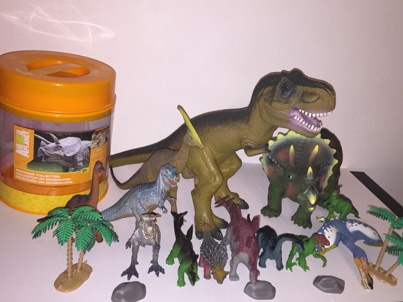 Dinosaur Toy Collection (18 Pieces in total) 🦕🦖 By Animal Planet