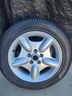 1x JAGUAR SPARE RIM WHEEL TIRE