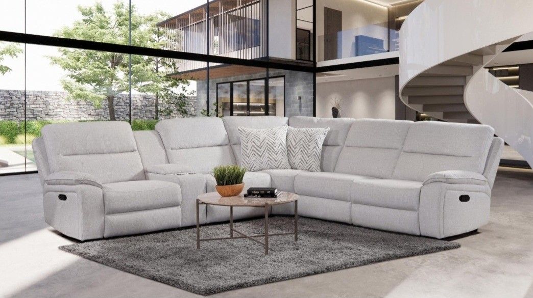 Brand New! 6pc manual motion Sectional😍
Take it home with$39down 
Hablamos Español Y Financiamos 🙋