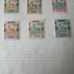 Eritrea Stamp Complete Set 175-180 Mint Hinged 