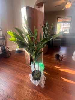 Nearly Natural 43 in Dracaena Silk Real Touch Artificial Tree