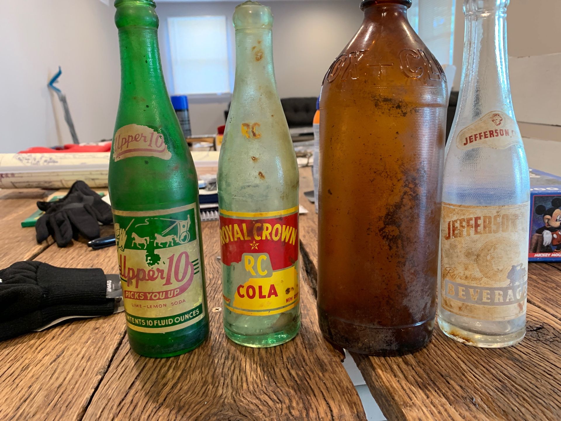 Antique bottles