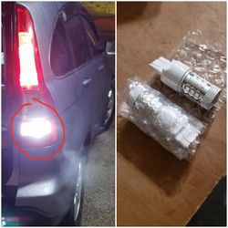 T20 led 7443 7440 brand new! 6000k white reverse/brakes