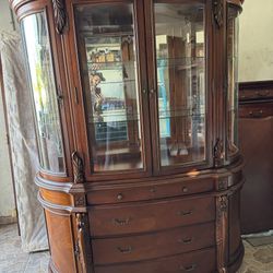 China Cabinet Shelf Storage 