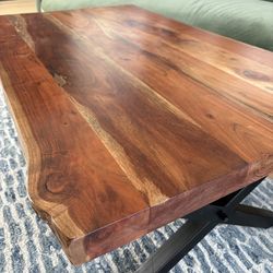 Live Edge Wood Coffee Table