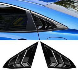 Rear Quarter Window Louvers for Civic 2016-21