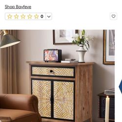 Bayfeve Sideboard And Buffet Server Cabinet