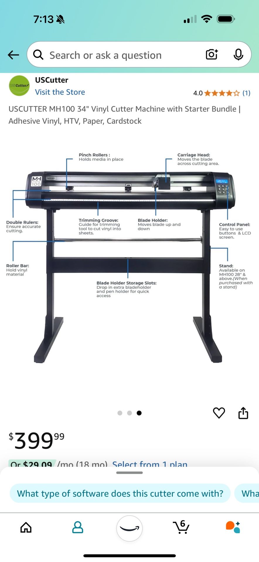 34” Us Cutter Brand Vinyl Cutter