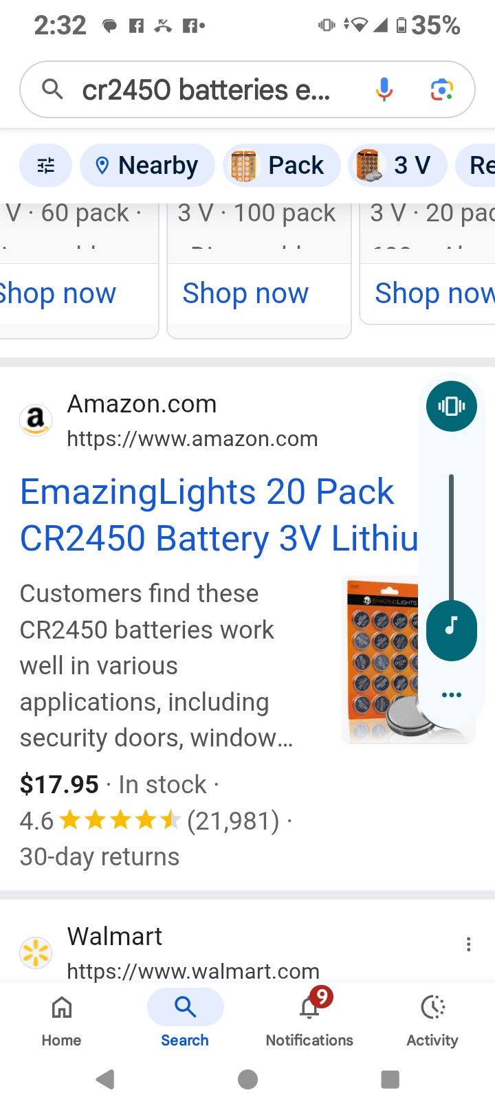 CR2450 BATTERY