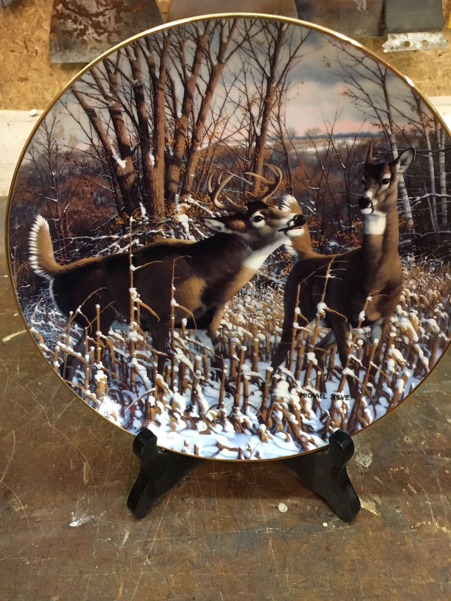 Danbury Mint 23kt Gold Collectors Plates