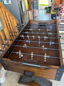 Matching Foosball & 9’ Shuffleboard